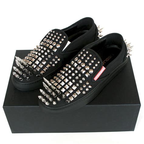 spiker shoes dsquared.